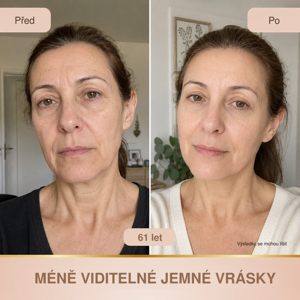 Soyun – méně viditelné jemné vrásky, 61 let. Výsledky se mohou lišit.