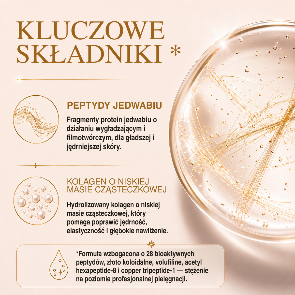 Soyun — serum z peptydami złotego jedwabiu — zdjęcie 5